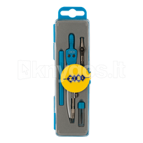 Skriestuvas BASIS 4 dalių mėlynas
