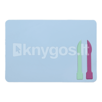 Rinkinys plastilinui 220x150mm melsvas