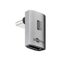 Adapteris Goobay 74442, USB-C™, USB4™, vertikalus 90° ilgas.