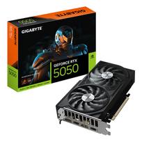 Vaizdo plokštė Gigabyte GeForce RTX 5050 Windforce OC V2 8GB GDDR6 DLSS4 (GV-N5050WF2OCV2-8GD) | GV-N5050WF2OCV2-8GD | 4719331356996