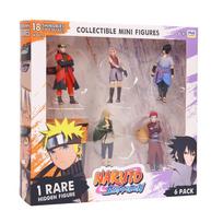 NARUTO SHIPPUDEN FIGURES - 6 PACK DELUXE EDITION, FIHPKWNSH2060C