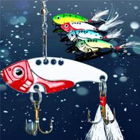 4 vnt Spinner Spoon Swimbait gėlo vandens sūraus vandens žvejybos reikmenų masalai ir masalai 4PCS