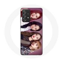 Coque pour Samsung Galaxy A52 Blackpink Groupe K-pop Jennie Jisoo Rosé Et Lisa Affiche