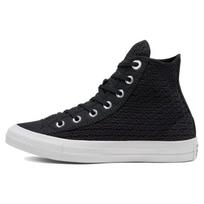 Converse Chuck Taylor All Star Lace-up Non-Slip High-Top Espadrilles Women's Black 36.5