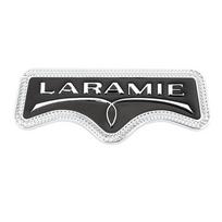 3D Metalinis Automobilio Lipdukas LARAMIE Logotipo Emblema Ženklelis Lipdukas Priekinės Kapoto Grotelės Dodge Ram 1500 2500 3500 Journey Caliber