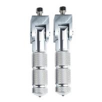 For Scootor Mopeds, Karts Rest Motorcycle Footrests Scooter Foot Peg Motor Pedal sidabras