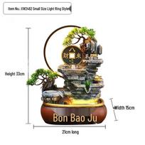 HANDUNYOU Feng Shui Circulating Water Desktop Fountain