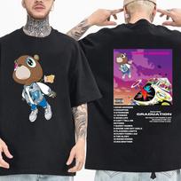 New Kanye West Hip Hop Album Tour Gift Family Black T-Shirt 2 Size S-5XL Unisex T-Shirt L