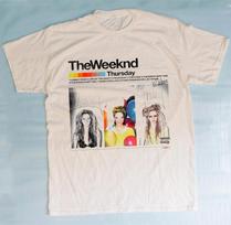 The Weeknd Ketvirtadienis XO 90-ųjų Balti trumpomis rankovėmis Unisex marškinėliai Dydis S-5XL BT1385 Unisex marškinėliai XXXL gray