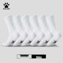KELME Anti-Odor Antibacterial Sports Socks (6 Pairs)