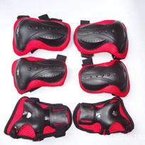 Bojue Adult Skateboard & Rollerblade Protective Gear 6-Piece Set