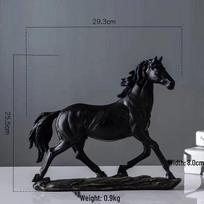 Dragon Horse Spirit Feng Shui Ornament for Wealth - Ideal for Entrance, Study, Living Room, or Office