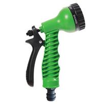 Garden Water Gun Hose Sprinkler Portable Adjustable Garden Nozzle Car Water Gun Nozzle žalia