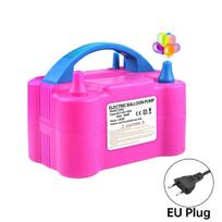 Galingas elektrinis balionų siurblys, dviejų angų pripūtimo mašina, modelis 73005, greitam pripūtimui Rose Pink EU