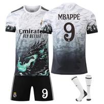 Vaikų Real Madrid Mbappe Atminimo Futbolo Marškinėlių Rinkinys YSHT Poliesteris 120-130 cm Daugiaspalvis 120-130 CM įvairiaspalvis