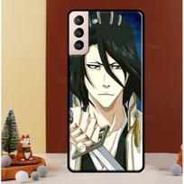 Byakuya Kuchiki BLEACH Anime dangtelis, skirtas Samsung Galaxy S20 FE S8 S9 S10 Plus Note 10 Note 20 S22 S21 Ultra telefono dėklas Galaxy S8
