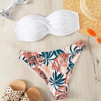 Seksualūs bikini 2025 maudymosi kostiumai Moteriški maudymosi kostiumai Push-up Moteriški paplūdimio maudymosi drabužiai Maudymosi kostiumai Brazilijos bikini komplektas Baseino maudymosi kostiumas S