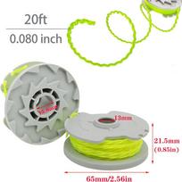 4 rinkiniai WA0014 žoliapjovės valas, skirtas Worx WG168, WG190 & WG191 akumuliatorinėms žoliapjovėms