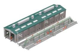 Tomytec TOMIX N Gauge Locomotive Depot Rail Extension 91037 Railway Model Supplies