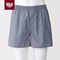 MUJI Lyocell Men's Front-Opening Boxer Briefs XL