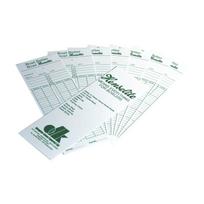 Henselite Bowls Score Cards (Pack of 100) One Size