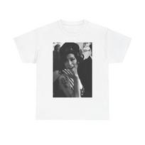Amy Grafinis marškinėlis Senovinis plakatas Retro Unisex Sunkaus medvilnės marškinėlis Unisex marškinėlis M