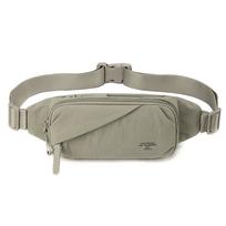 Waist Pack with Multiple Pockets Lightweight Running and Outdoor Belt Bag for Men and Women chaki