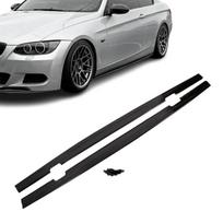 WR Poslenksčiai / Slenksčių apdailos, komplektas skirtas BMW E92 / E93 (06-13), juodi blizgūs