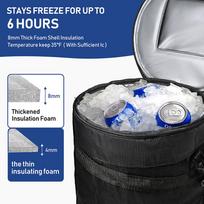 Golf Cart Cooler Bag Insulated Cooler Bag Waterproof Foldable Insulated Bag Zipper Closure Large Capacity for Camping Picnic China Mainland