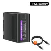 PALO 11800mAh NP-F990 NP-F970 F960 F970 baterija su LED maitinimo indikatoriumi, skirta Sony F960 F550 F570 F750 F770 MC1500C 190P