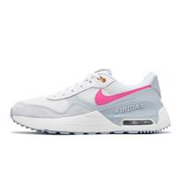 Nike Air Max SYSTM GS Balti Pinksicle Vaikams Sportbačiai Mėlynos spalvos šviesūs šviesiai šarvuoti mėlyni DQ0284-113 36 white
