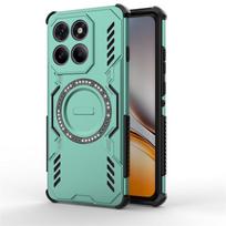 Šarvuotas dėklas Motorola Edge 60 Pro, magnetinis, belaidžio įkrovimo dangtelis, Moto Edge 60 50 Pro dėklas, For Moto Edge 60 Pro dėklas Motorola Edge 60 Fusion žalia