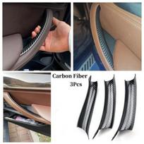 3X Interior Door Pull Handle Cover For BMW X5 F15 X6 F16 2015 2014-2018 2017