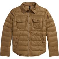 Polo Ralph Lauren Quilted Shirt Style Button Down Long Sleeve Kids tops 323973765-001 L