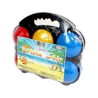 Set of 6 plastic pétanque balls + jack - APTAFÊTES - One Size - Outdoor - Unisex