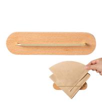 Coffee Filter Holder Wall Paper Dispenser Rack Cone Coffee Filter Organizer For Wall For Bar Shops Kitchens Bakeries Dessert