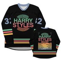 HarryStyles Kartu, Kartu Hokejaus Marškinėliai Ilgomis Rankovėmis V-kaklo Laisvi Marškinėliai Dainininko Dizainas 3D Spausdinimas Unisex Marškinėlis XXS