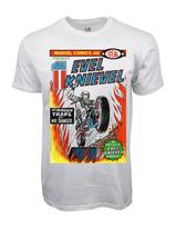 EVIL KNIEVEL MARVEL KOMIKSŲ IR IDEAL GRAFINIS MARŠKINĖLIS Unisex Marškinėlis XXL