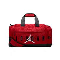 Jordan Classic Air Logo Large Capacity Zipper Closure Polyester Travel Bag Unisex Travel Bag Red FD7040-687 Red
