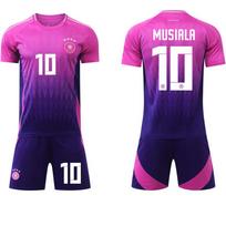 2024-25 Real Madrid dangaus mėlynas vartininko marškinėlis #1 Courtois #9Mbappé Futbolo marškinėliai 16