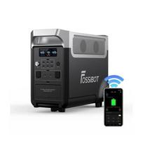 3840Wh 3600W LiFePO4 elektrinė stotelė, FOSSiBOT F3600PRO nešiojamas saulės generatorius, namams lauke, 1,8 val. greitas įkrovimas juoda