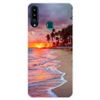 Samsung Galaxy A20S dėklo dangtelis Slim Funda dažytas skaidrus minkštas TPU telefono dėklas, skirtas Samsung A20S A20 s A20E silikoninis galinis dangtelis Samsung A20