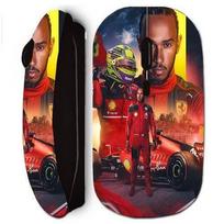 Belaidės pelės maniakas juoda Lewis Hamilton Scuderia Ferrari F1 oficialus