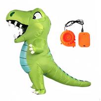 Pripučiamas dinozauro kostiumas su oro pūstuvu paradui, vakarėliui, persirengimui For Kids