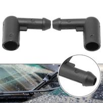 Priekinio stiklo plovimo žarnos jungtis Vauxhall Opel Astra H Corsa D Zafira B black