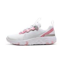 Nike React Element 55 Comfortable Sports Shock Absorption Non-Slip Low-Top Kids Running Shoes Kids Running Shoes Pink White CK4082-102 28