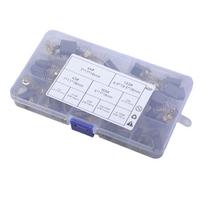 40Pcs/set Electric Motor Carbon Brushes 10 Different Sizes for Replacement Repair Power Tool Maintenance Part A