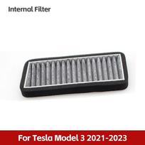 Tesla Model 3 2024 Automobilio oro įsiurbimo filtras Lydyto pūtimo audinio Oro srauto ventiliacijos dangtelio apdaila Apsauga nuo užsikimšimo Įsiurbimo dangtelis