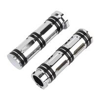 Handlebar Grips CNC Universal Hand Design For Sportster 883 1200 Iron XL VRSC Motorcycles Road Glide Touring