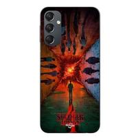 Phone case - MANIACASE - Samsung Galaxy A05s - Black - TPU Silicone - Stranger Things Billy juoda